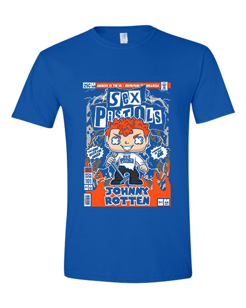 T-Shirt Johnny Rotten Sex Pistols Pop Culture Royal