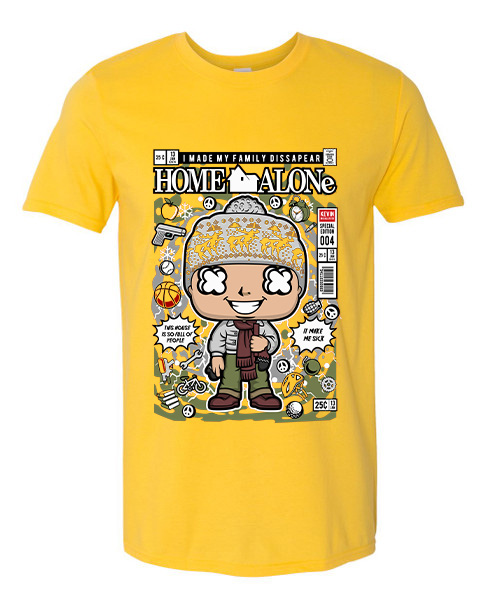 T-Shirt Kevin Home Alone Pop Culture Daisy