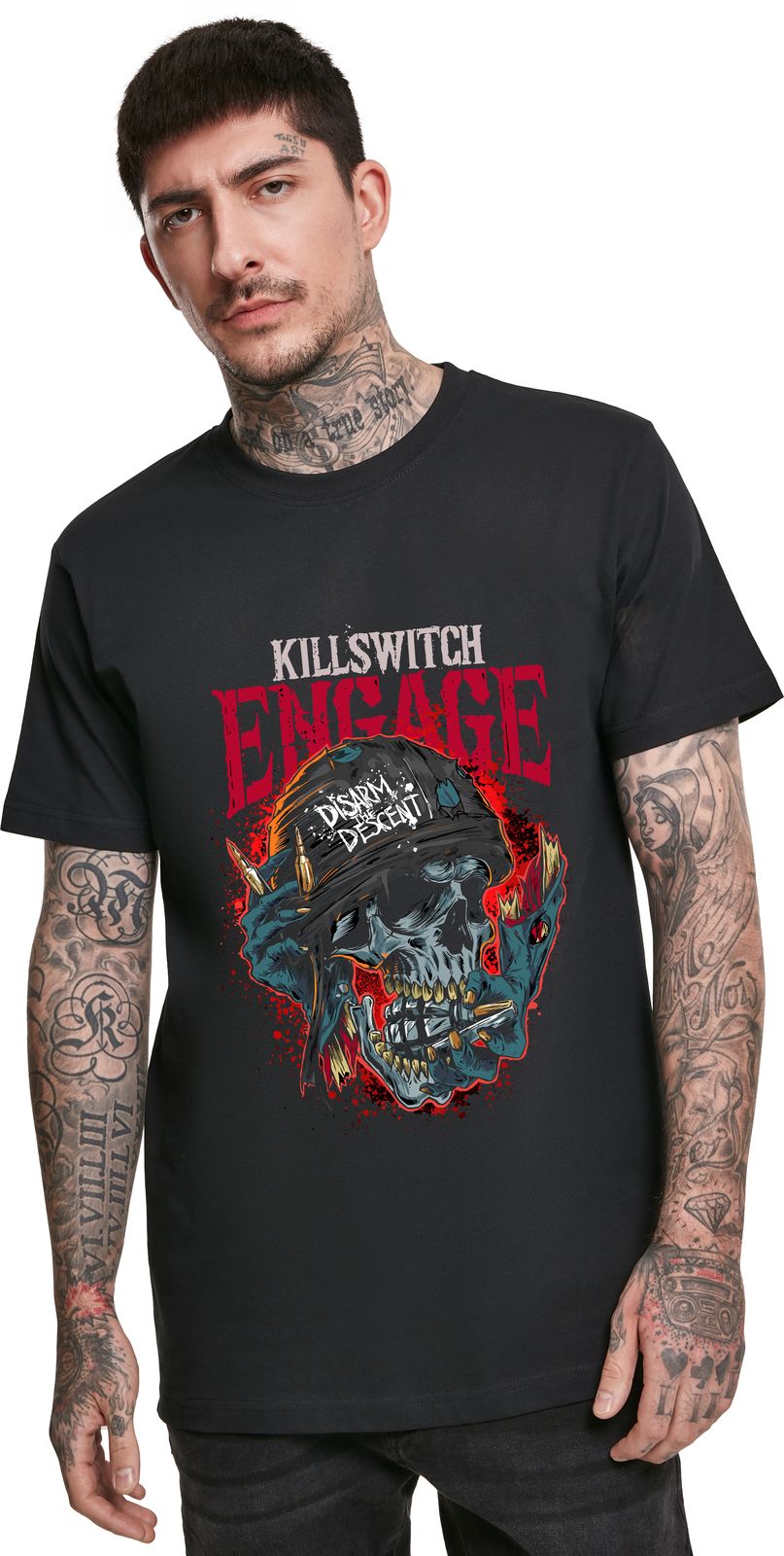 T-Shirt Killswitch Engage Rock Avenue Black ανδρικά Basic T-Shirts Simple Wear Μπλουζάκια κοντομάνικα