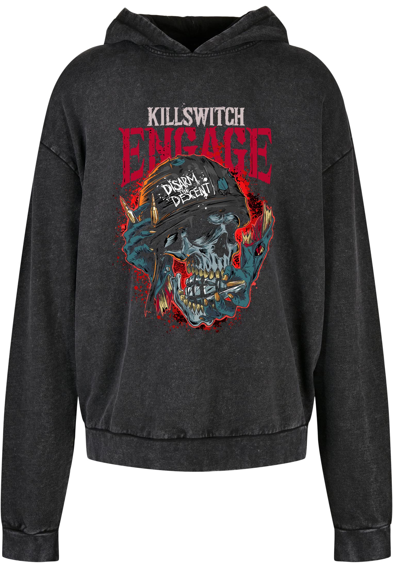 Oversized Premium Hoodie Killswitch Engage Rock Avenue Black