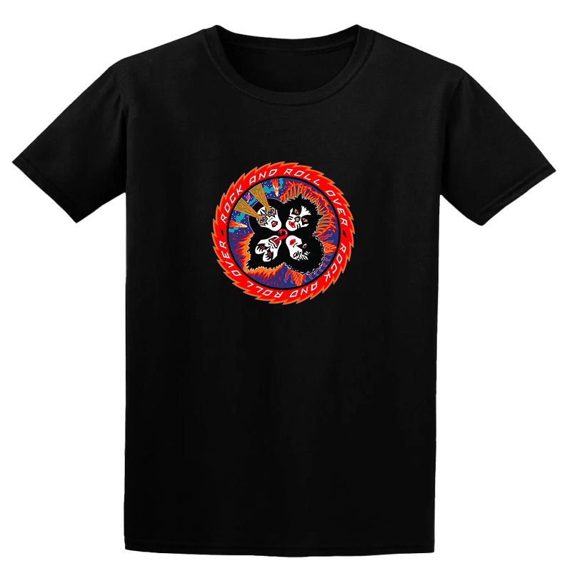 Παιδικό T-shirt Kiss Rock N Roll Rock Avenue Black
