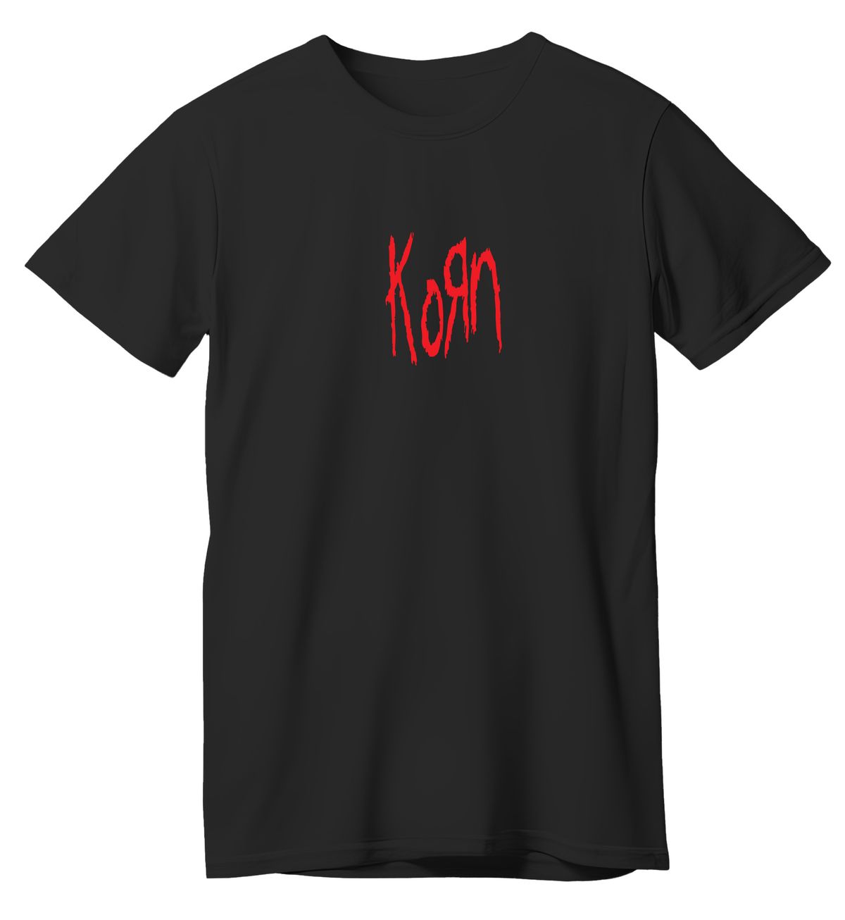 T-Shirt Korn Band Logo Rock Avenue Black