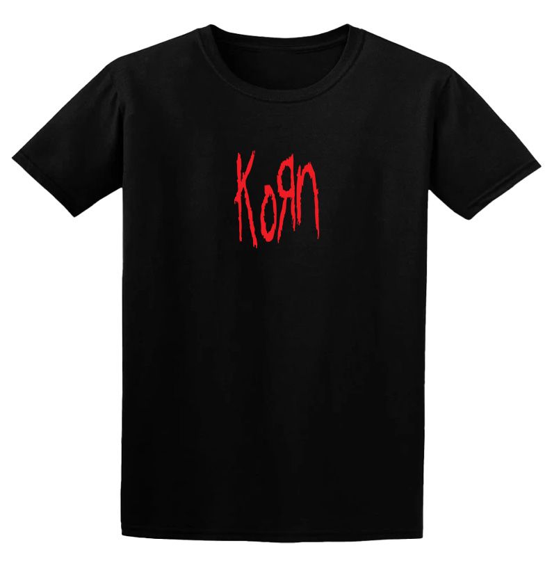 Παιδικό T-shirt Korn Band Logo Rock Avenue Black