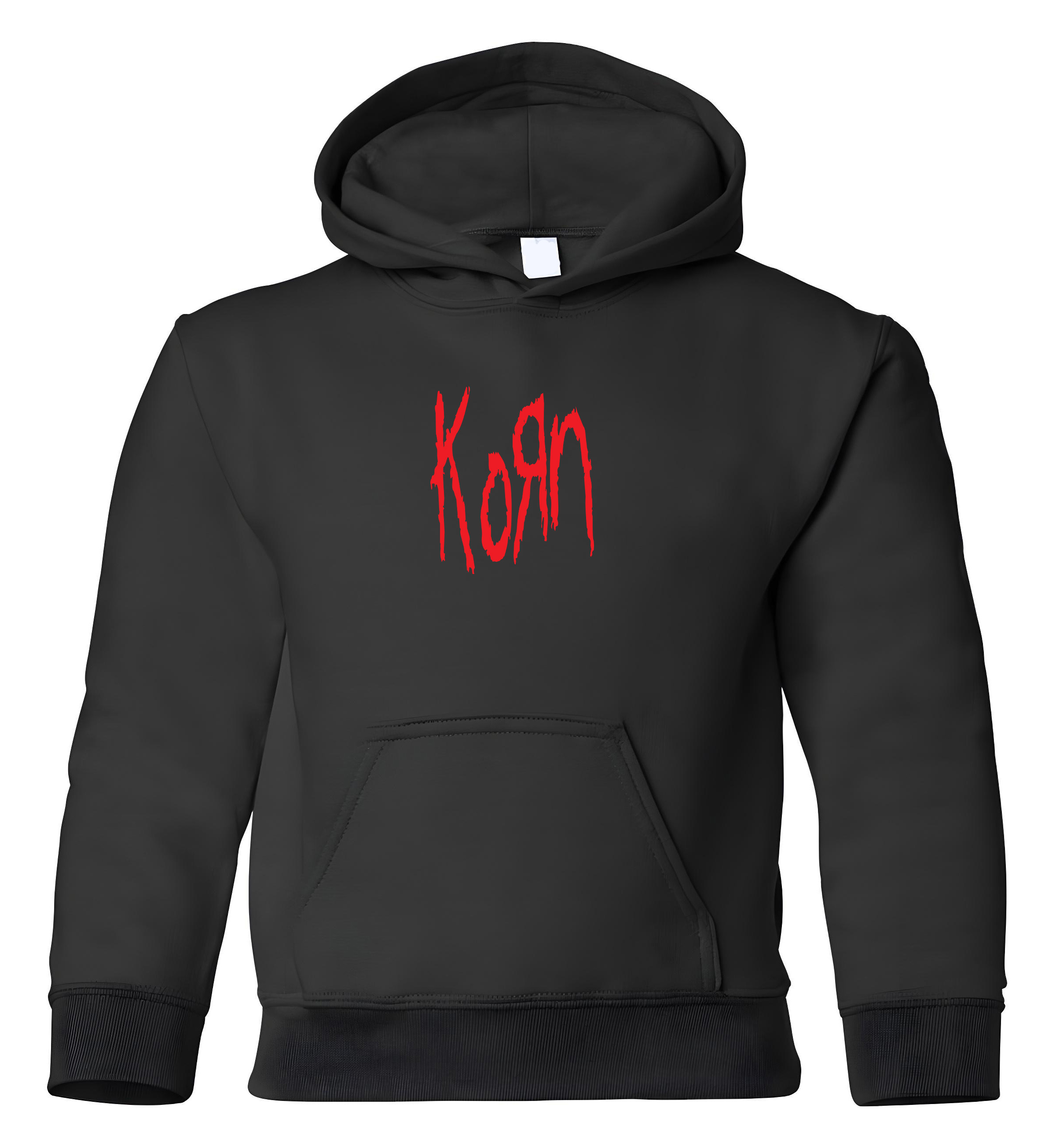 Παιδικό Hoodie Korn Band Logo Rock Avenue Black