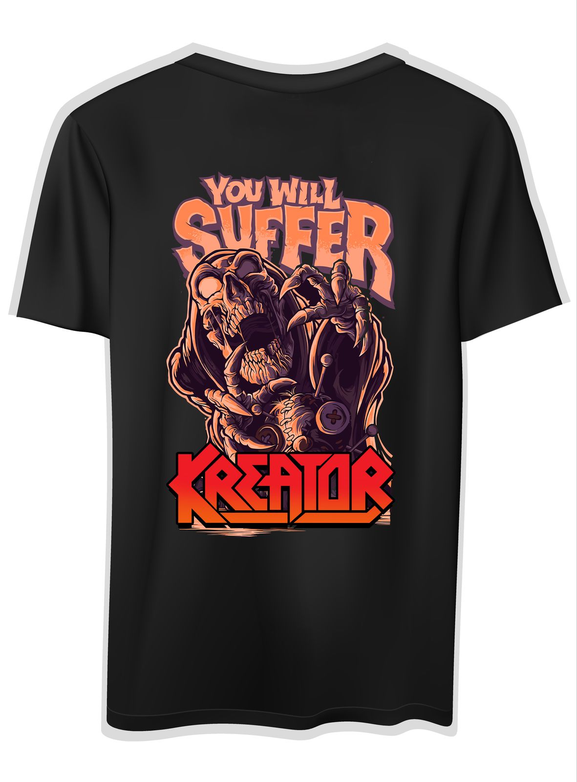 T-Shirt Kreator Rock Avenue Black