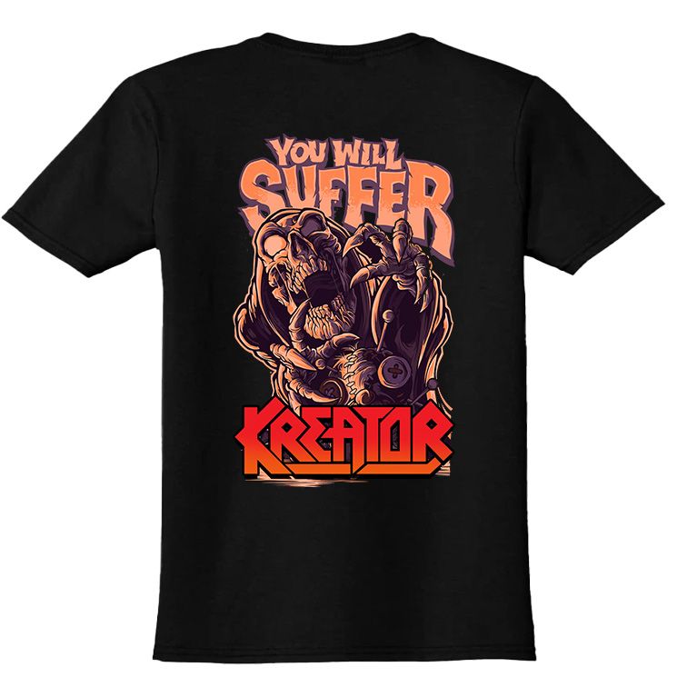 Παιδικό T-shirt Kreator Rock Avenue Black