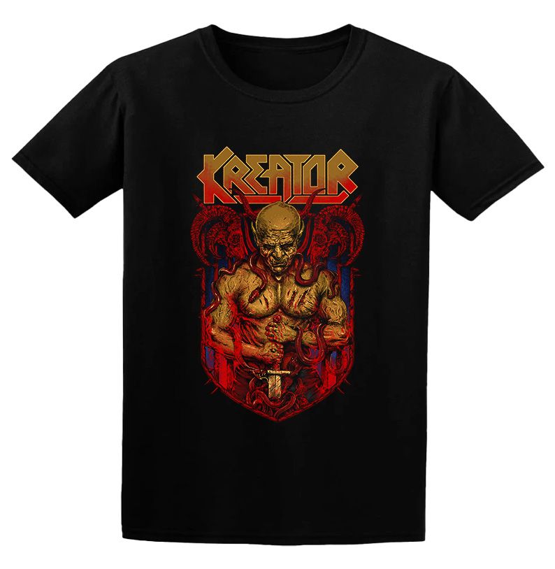 Παιδικό T-shirt Kreator 3 Rock Avenue Black