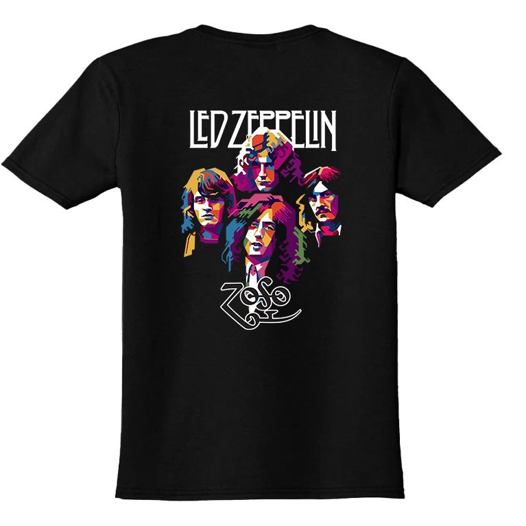 Παιδικό T-shirt Led Zeppelin 1 Rock Avenue Black