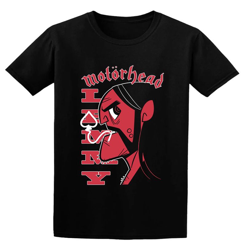 Παιδικό T-shirt Lemmy Face Art Motorhead Rock Avenue Black