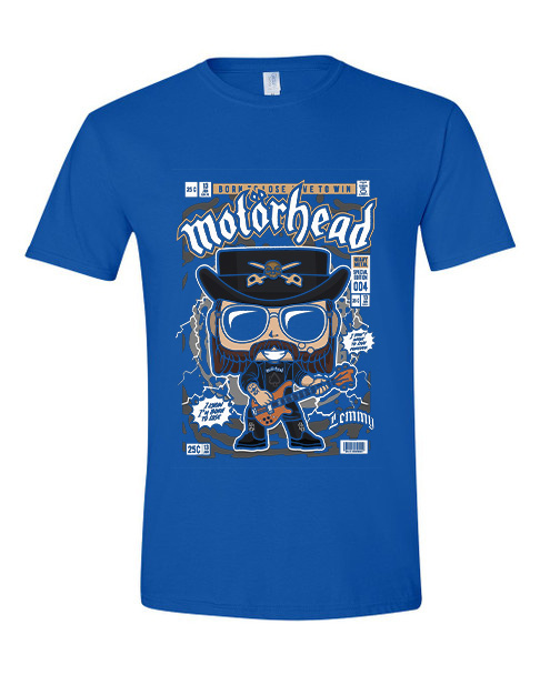 T-Shirt Lemmy Killmister Motorhead Pop Culture Royal