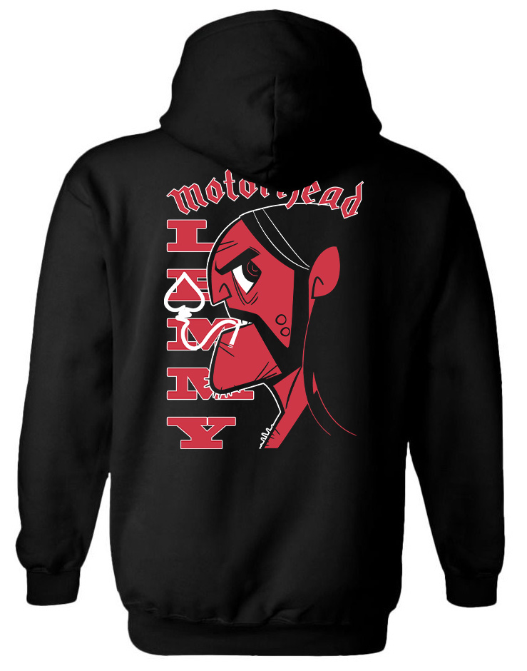 Hoodie Lemmy Motorhead Rock Avenue Black