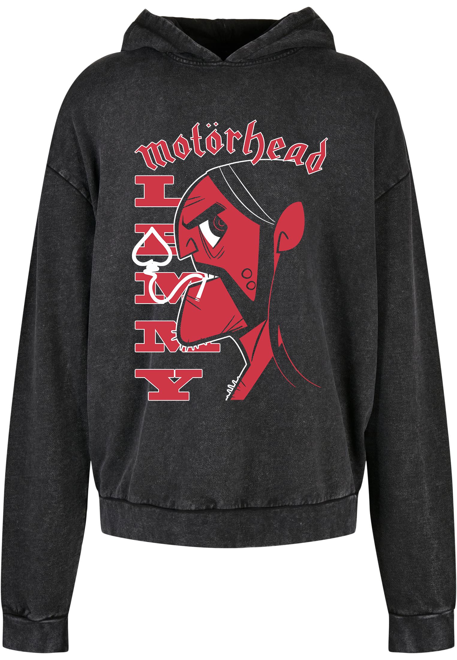 Oversized Premium Hoodie Lemmy Motorhead Rock Avenue Black