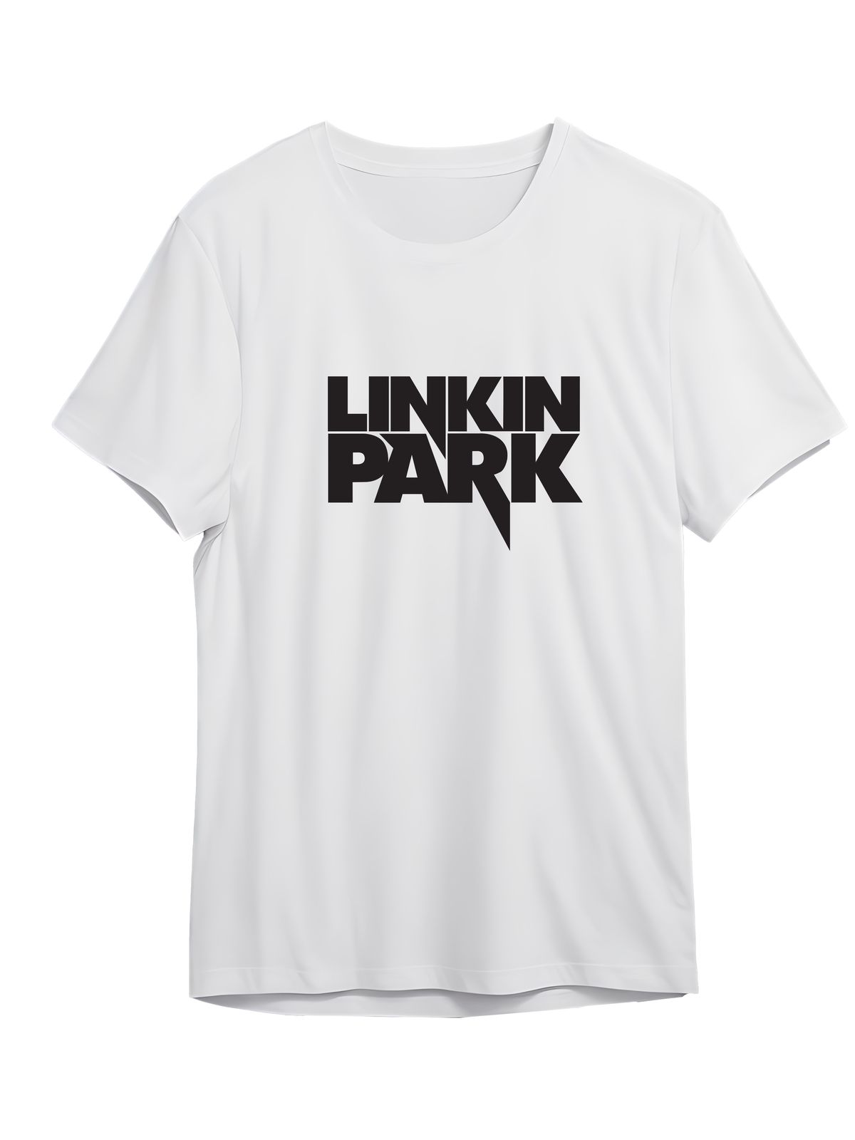 T-Shirt Linkin Park Logo Name Art1 Rock Avenue White
