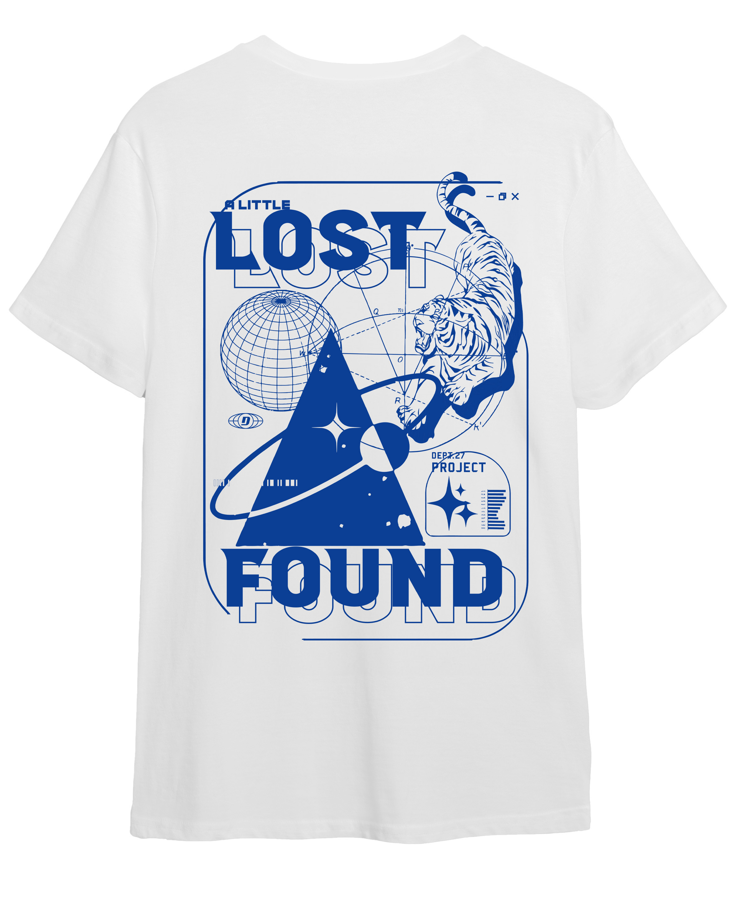 T-Shirt Lost n Found Pop Culture White