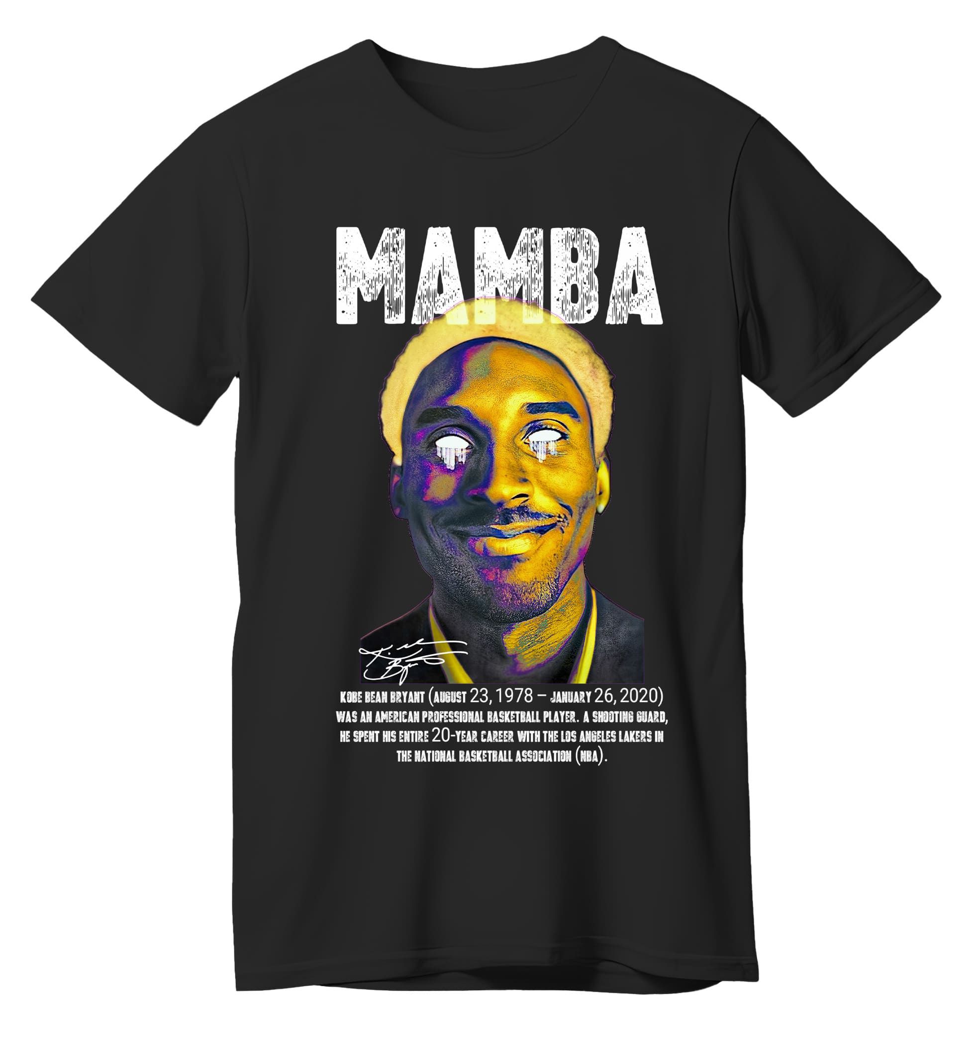T-Shirt Mamba Pop Culture Black
