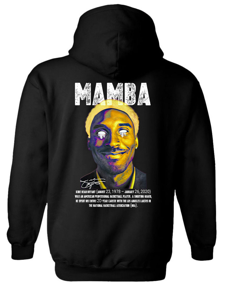 Hoodie Mamba Pop Culture Black