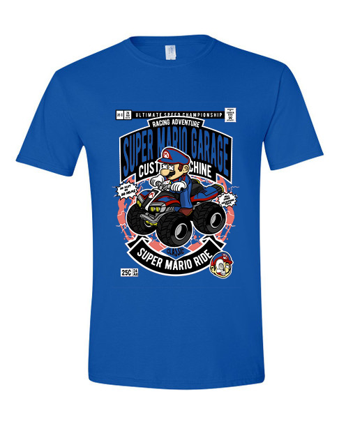 T-Shirt Mario Ride Pop Culture Royal