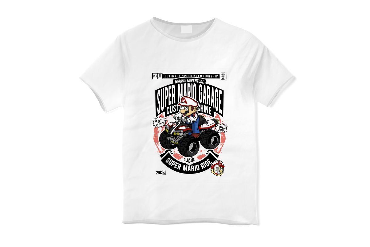 Παιδικό T-shirt Mario Ride Pop Culture White
