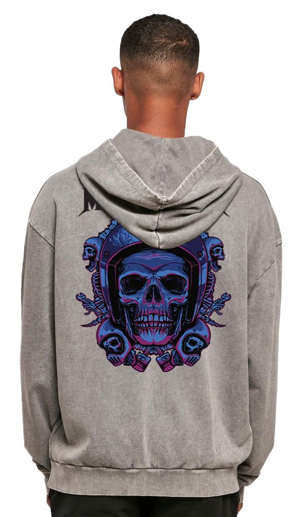 Oversized Premium Hoodie Megadeth Art2 Rock Avenue Asphalt ανδρικά Φούτερ Simple Wear