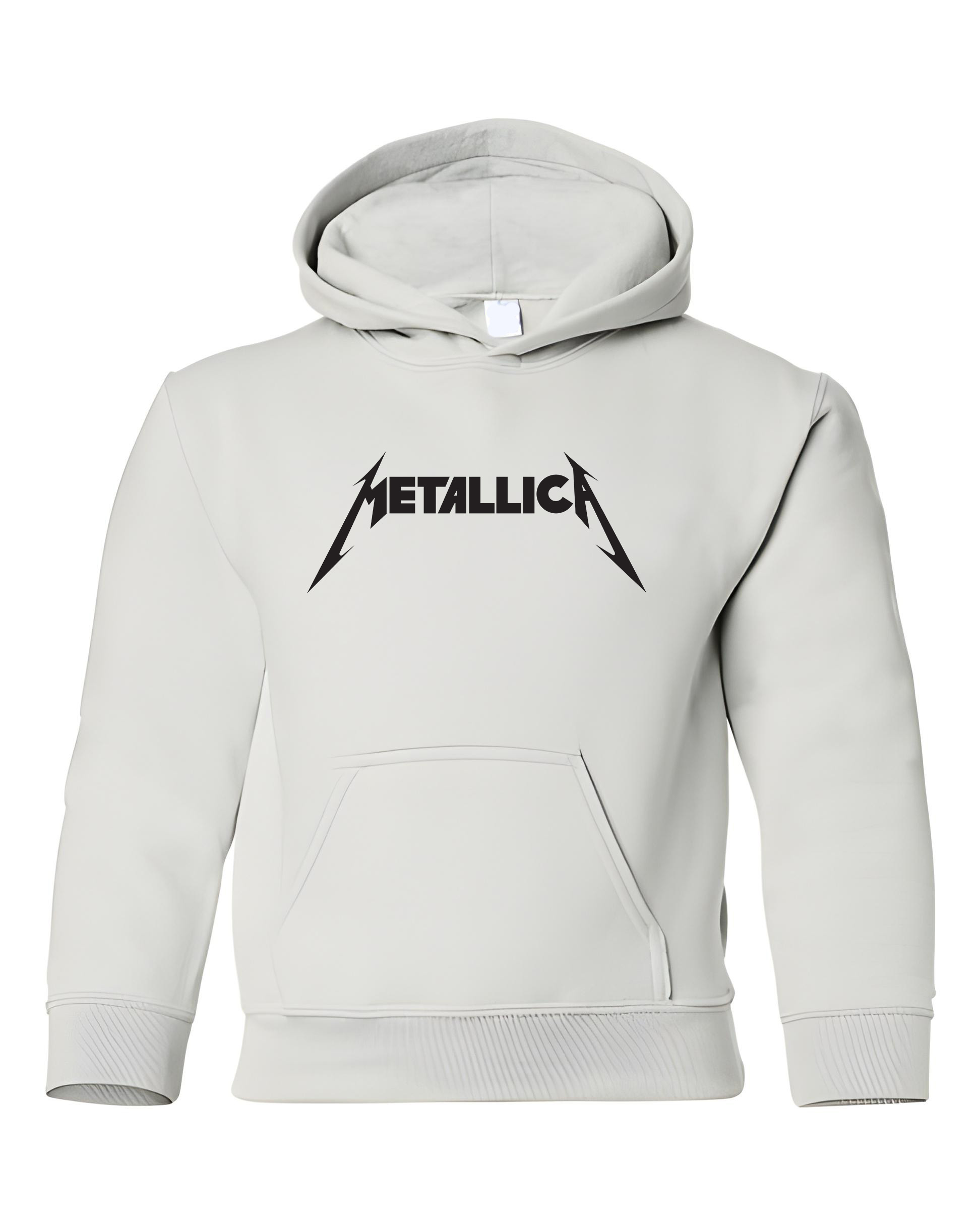 Παιδικό Hoodie Metallica Logo Art Rock Avenue White