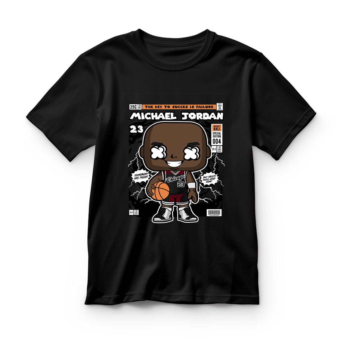 Παιδικό T-shirt Michael Jordan Pop Culture Black