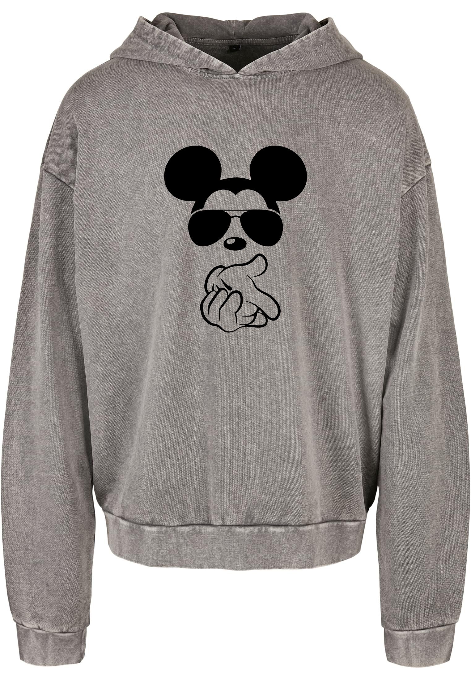 Oversized Premium Hoodie Mickey Mouse Pop Culture Asphalt