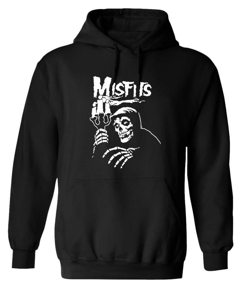 Hoodie Misfits 1 Rock Avenue Black