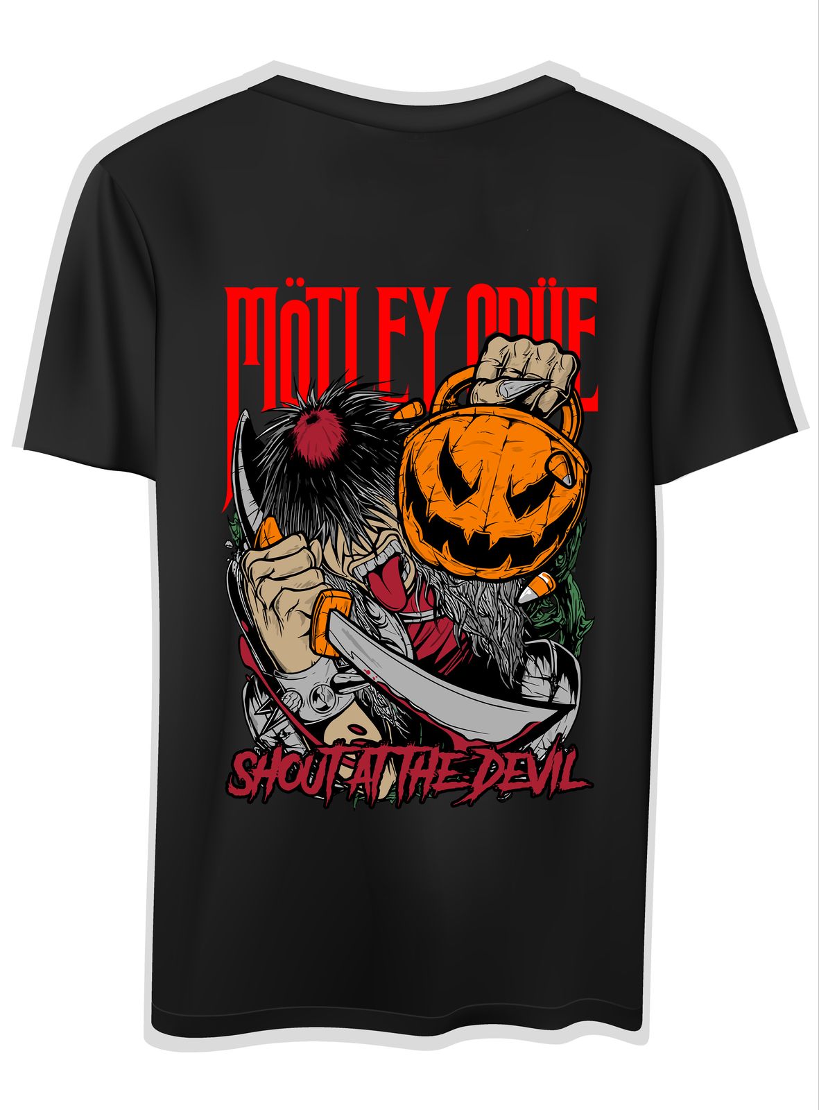 T-Shirt Motley Crue Art1 Rock Avenue Black