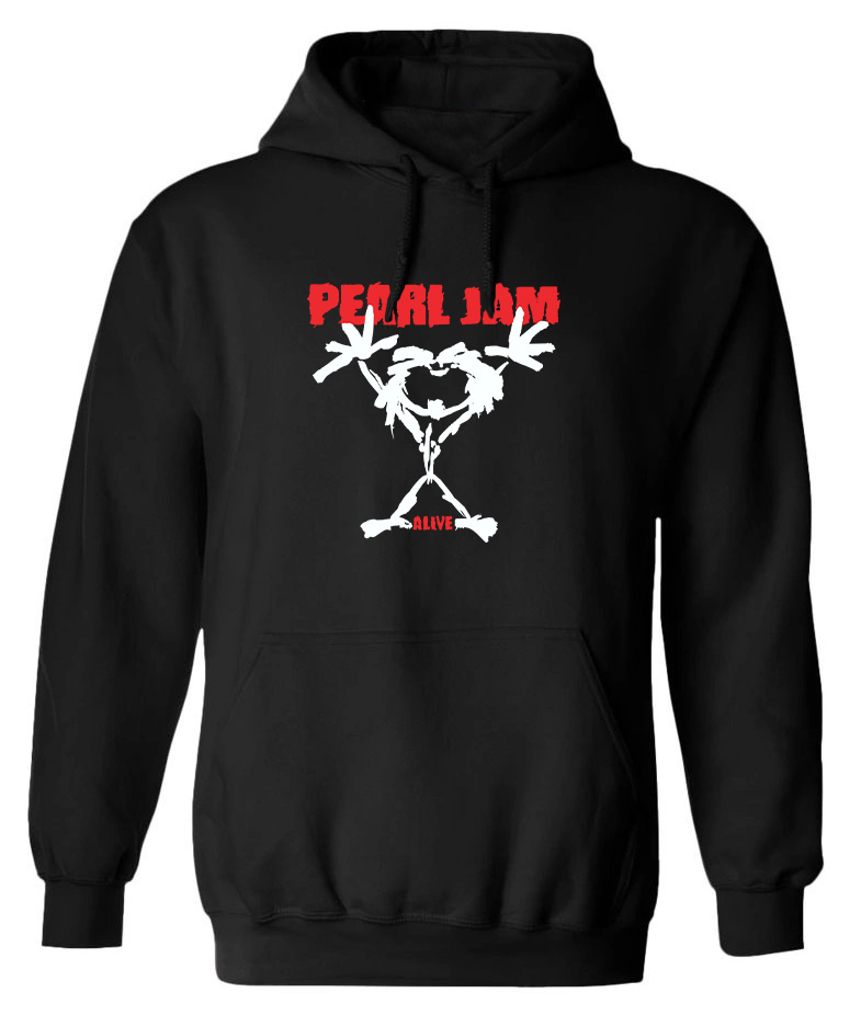 Hoodie Pearl Jam Alive Rock Avenue Black