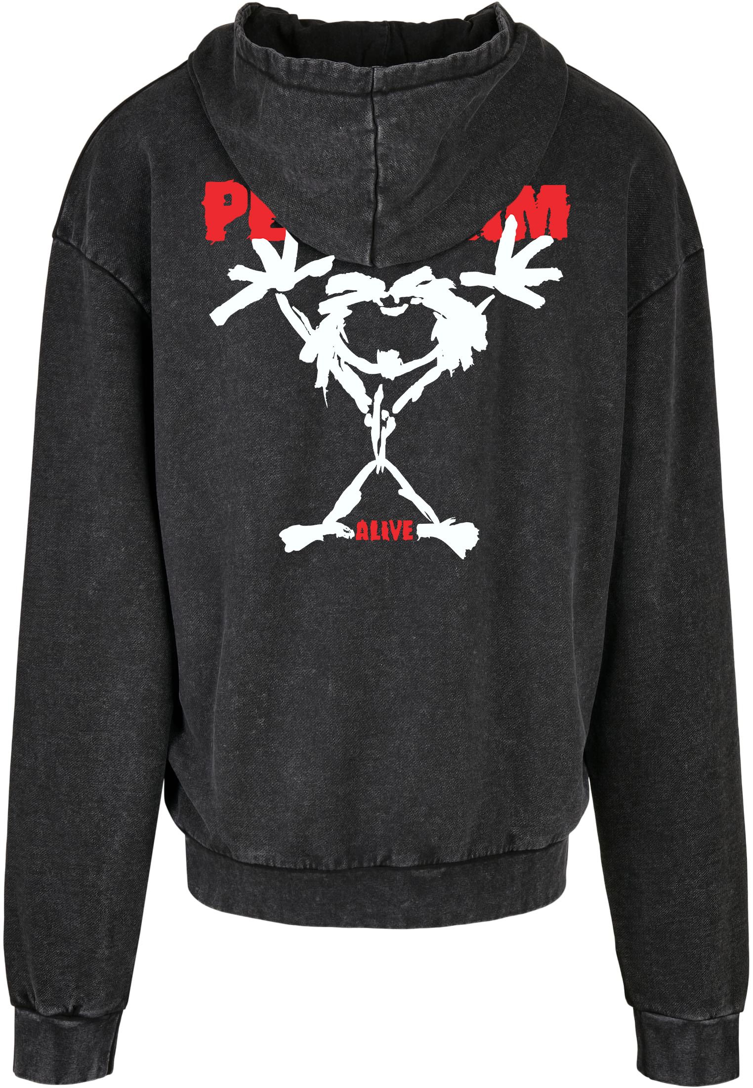Oversized Premium Hoodie Pearl Jam Alive Rock Avenue Black