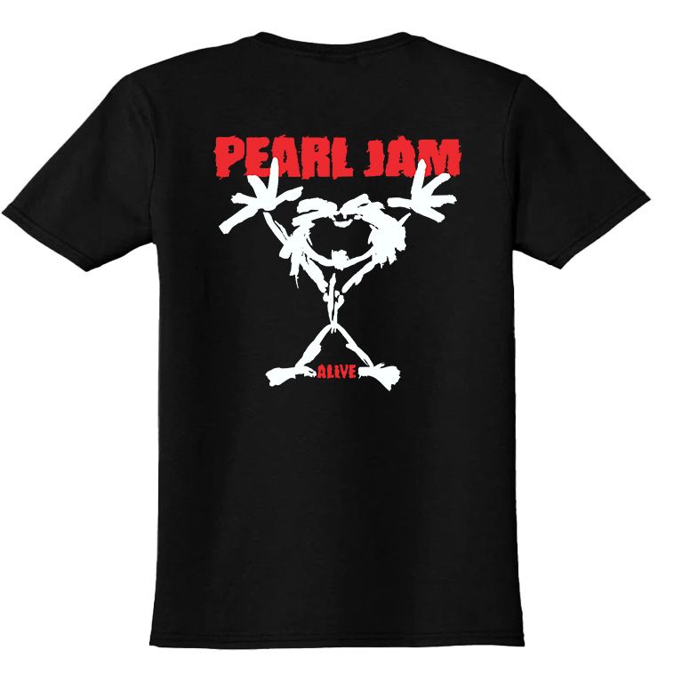 Παιδικό T-shirt Pearl Jam Alive Rock Avenue Black