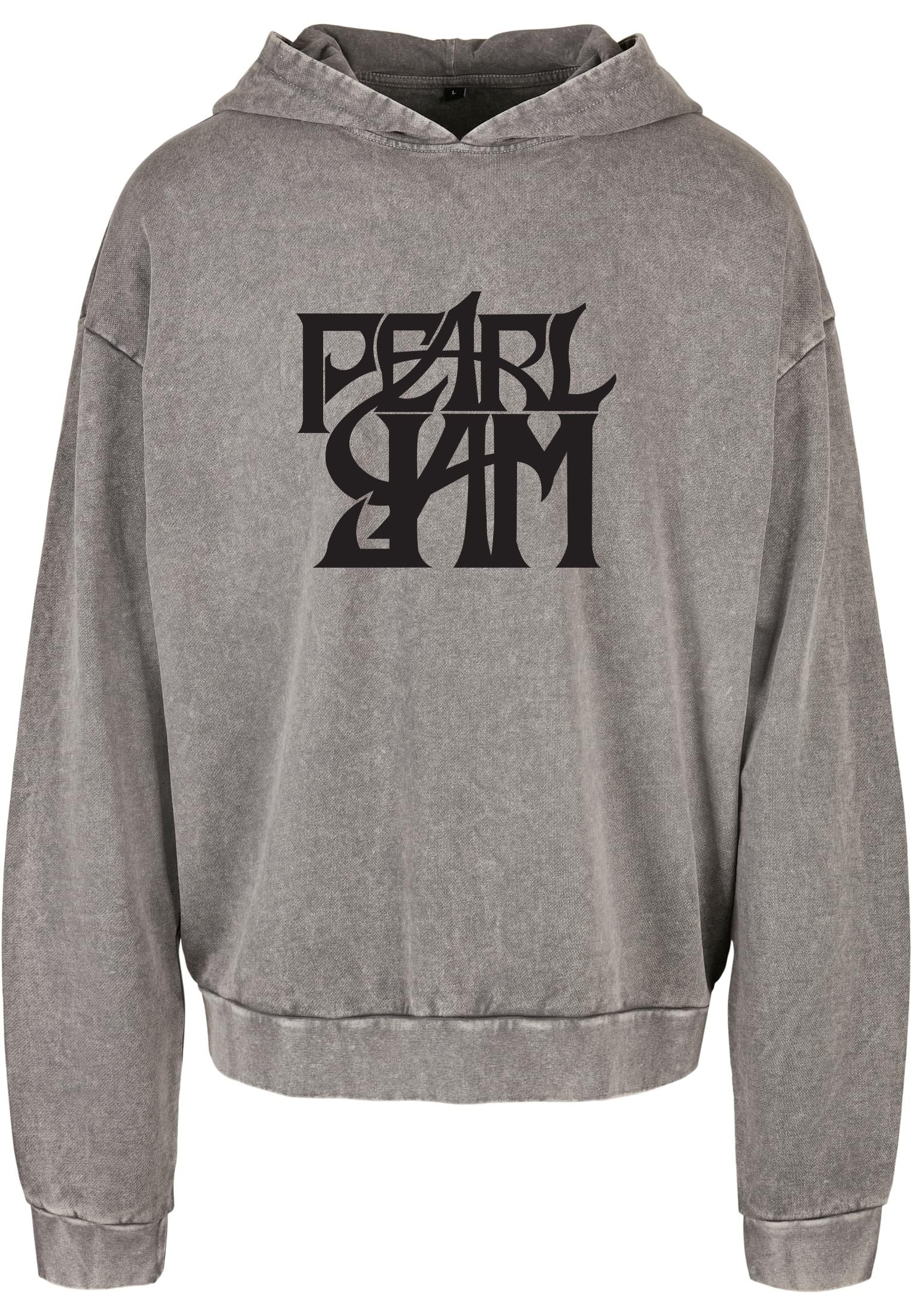 Oversized Premium Hoodie Pearl Jam Band Logo Art Rock Avenue Asphalt