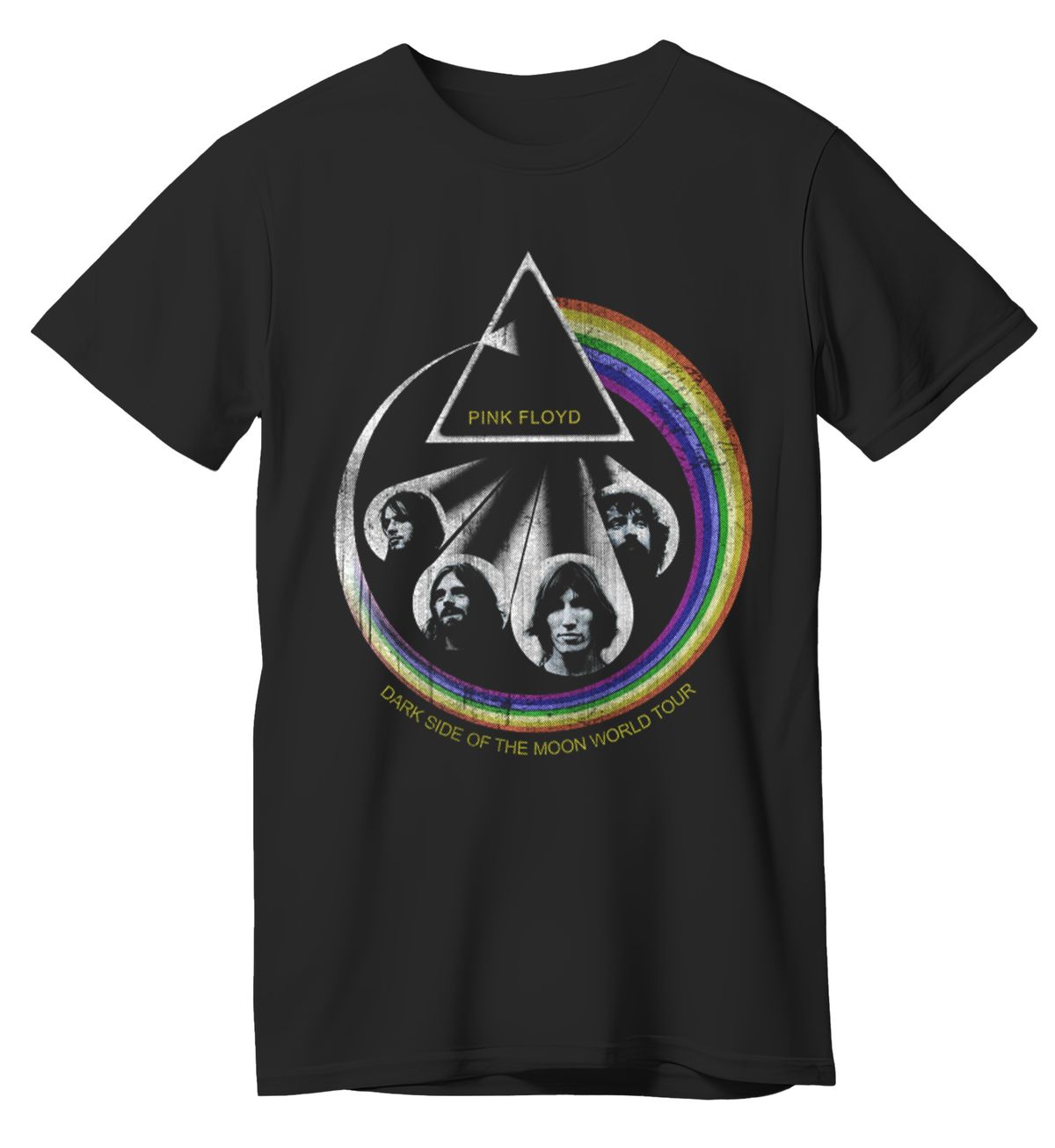 T-Shirt Pink Floyd2 Rock Avenue Black