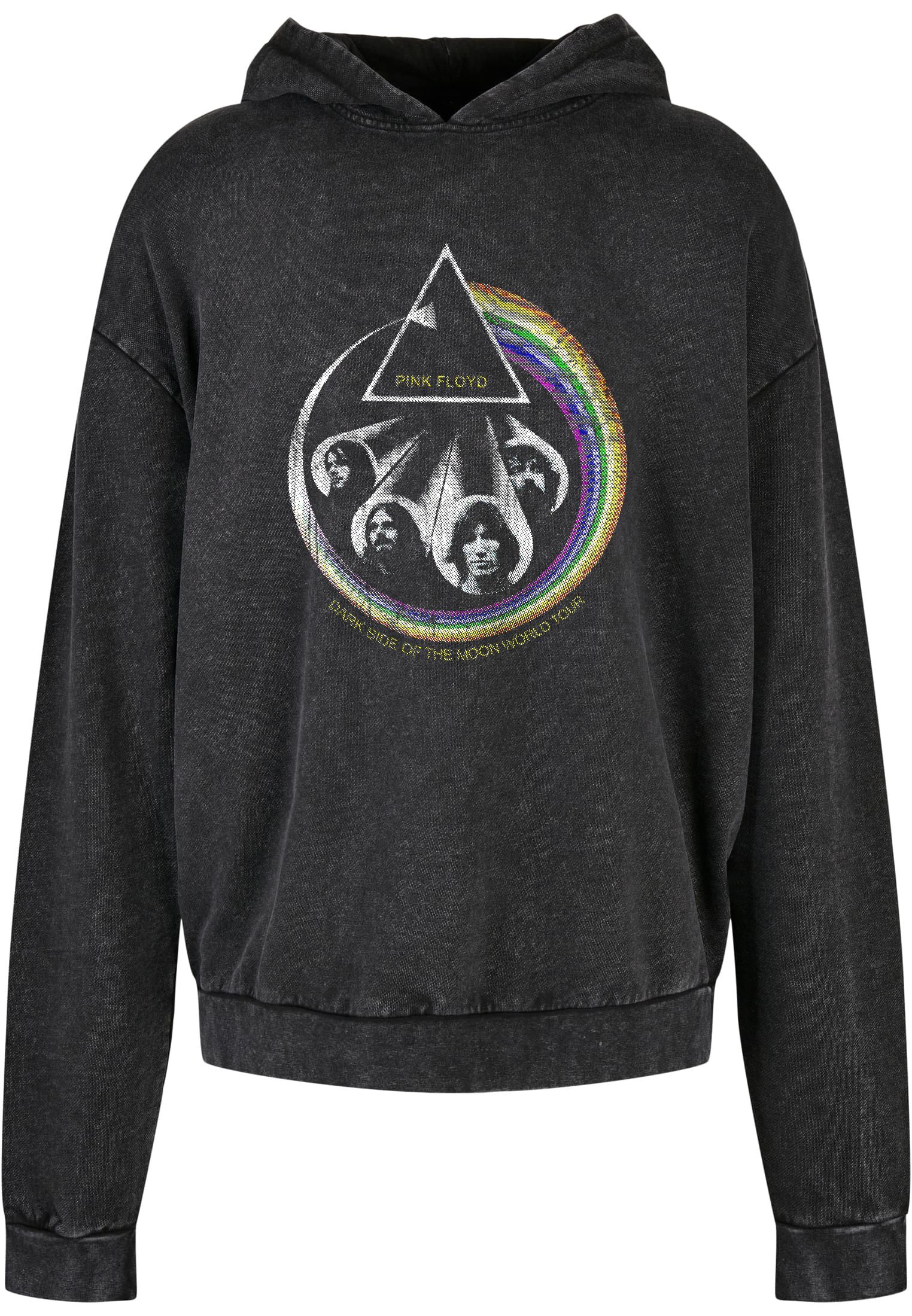 Oversized Premium Hoodie Pink Floyd2 Rock Avenue Black