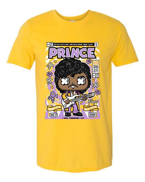 T-Shirt Prince Pop Culture Daisy