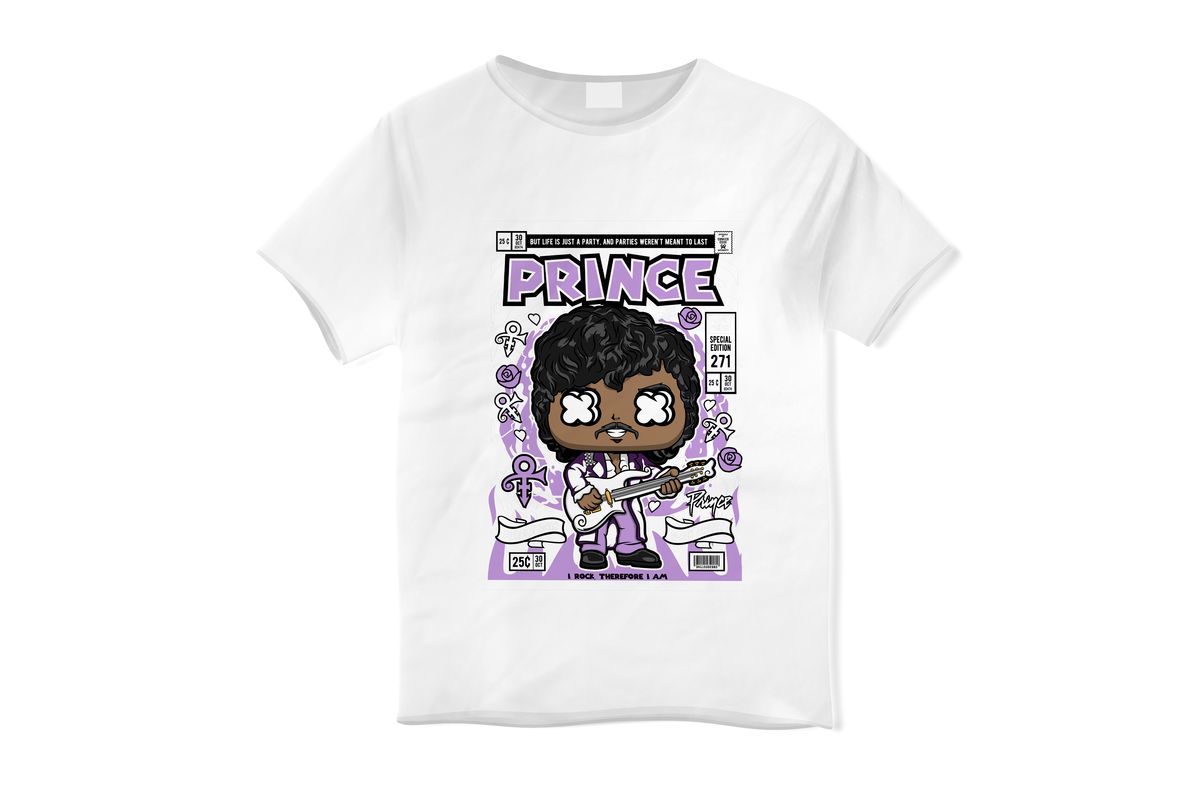 Παιδικό T-shirt Prince Pop Culture White
