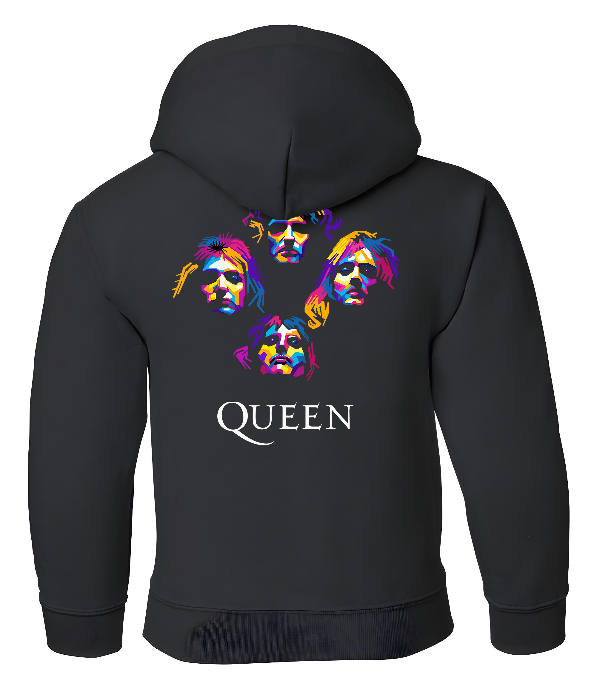 Παιδικό Hoodie Queen Art3 Rock Avenue Black