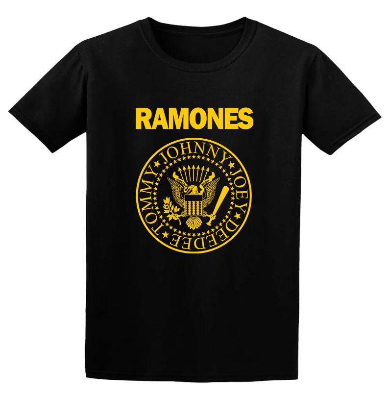 Παιδικό T-shirt Ramones Pres. Logo Rock Avenue Black