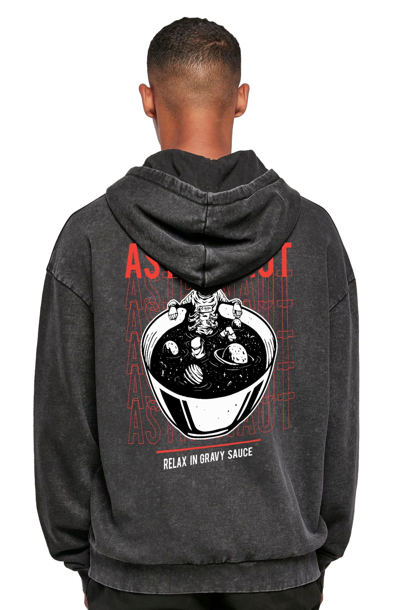 Oversized Premium Hoodie Relax Pop Culture Asphalt ανδρικά Φούτερ Simple Wear