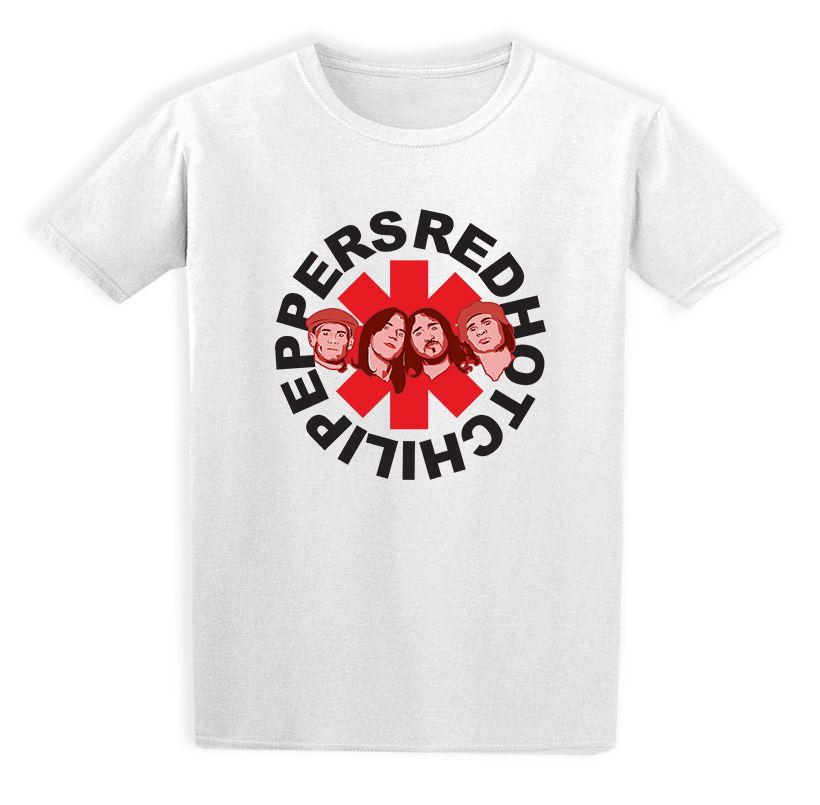 Παιδικό T-shirt Rhcp Art2 Rock Avenue White