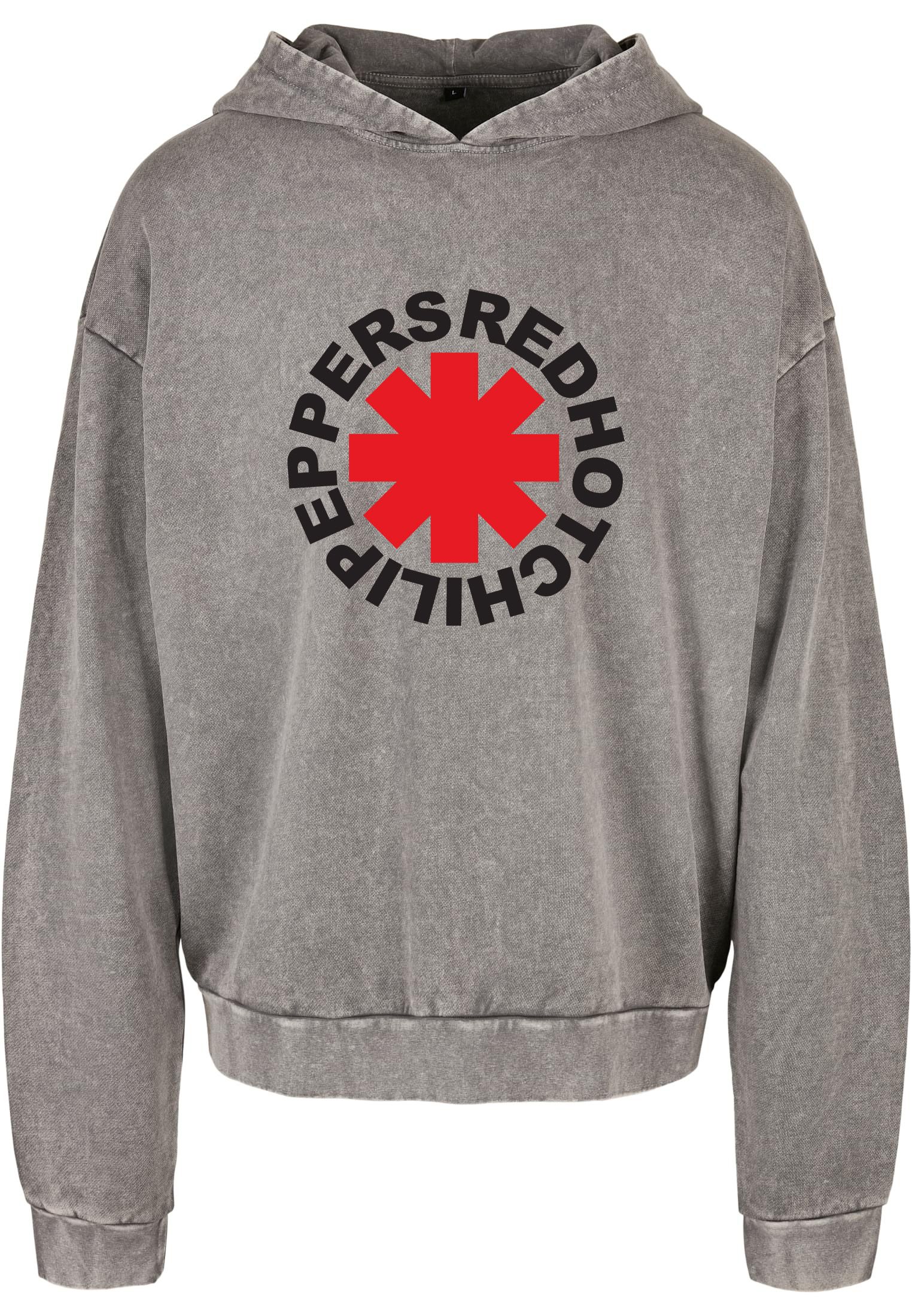 Oversized Premium Hoodie Rhcp Band Logo Art Rock Avenue Asphalt