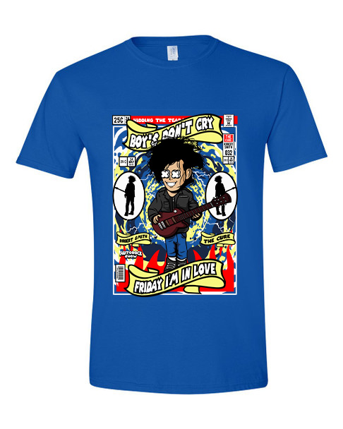 T-Shirt Robert Smith The Cure Pop Culture Royal