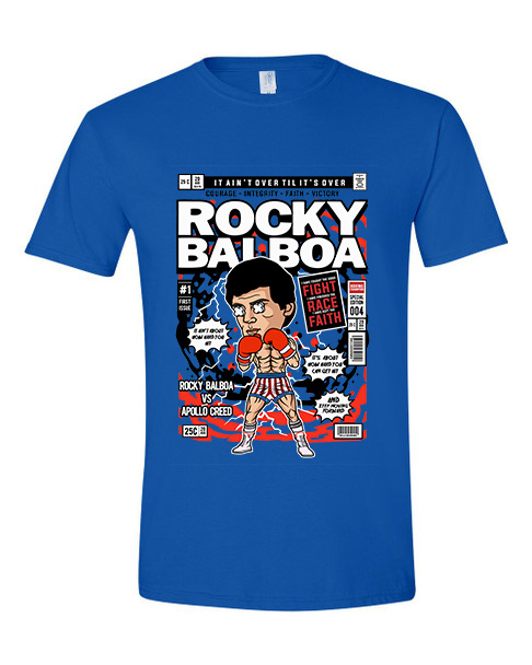 T-Shirt Rocky Balboa Pop Culture Royal