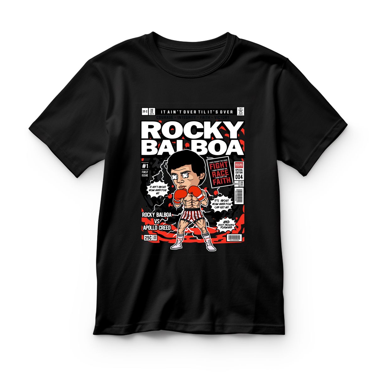 Παιδικό T-shirt Rocky Balboa Pop Culture Black
