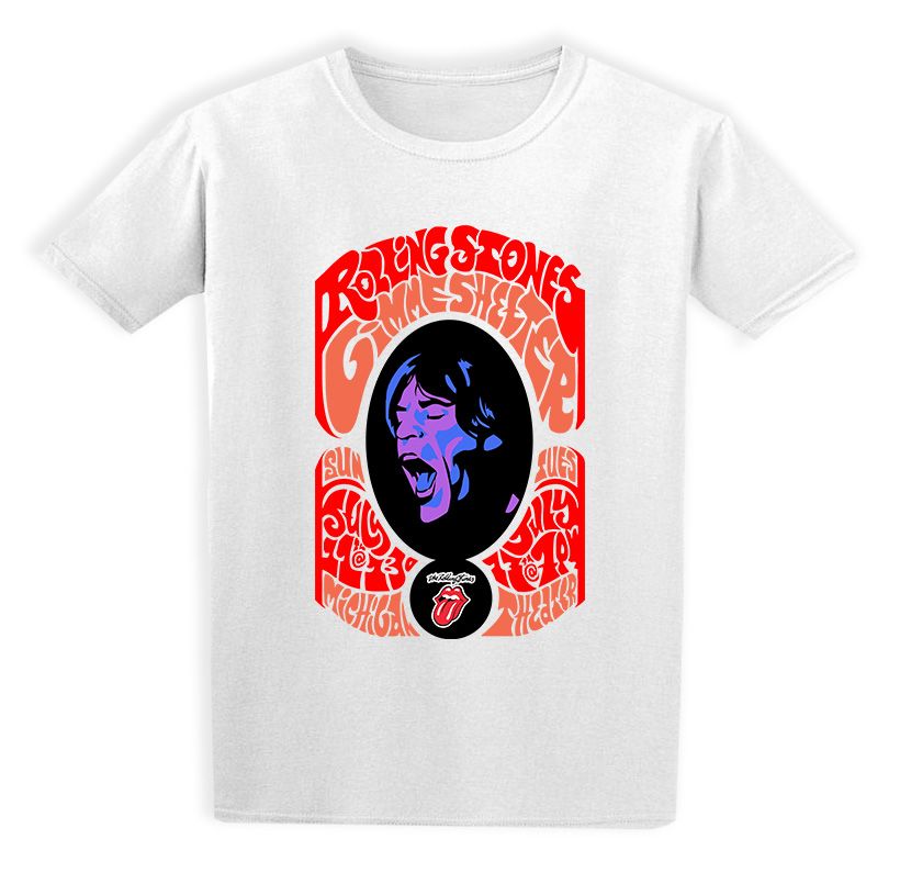 Παιδικό T-shirt Rolling Stone Rock N Roll Rock Avenue White