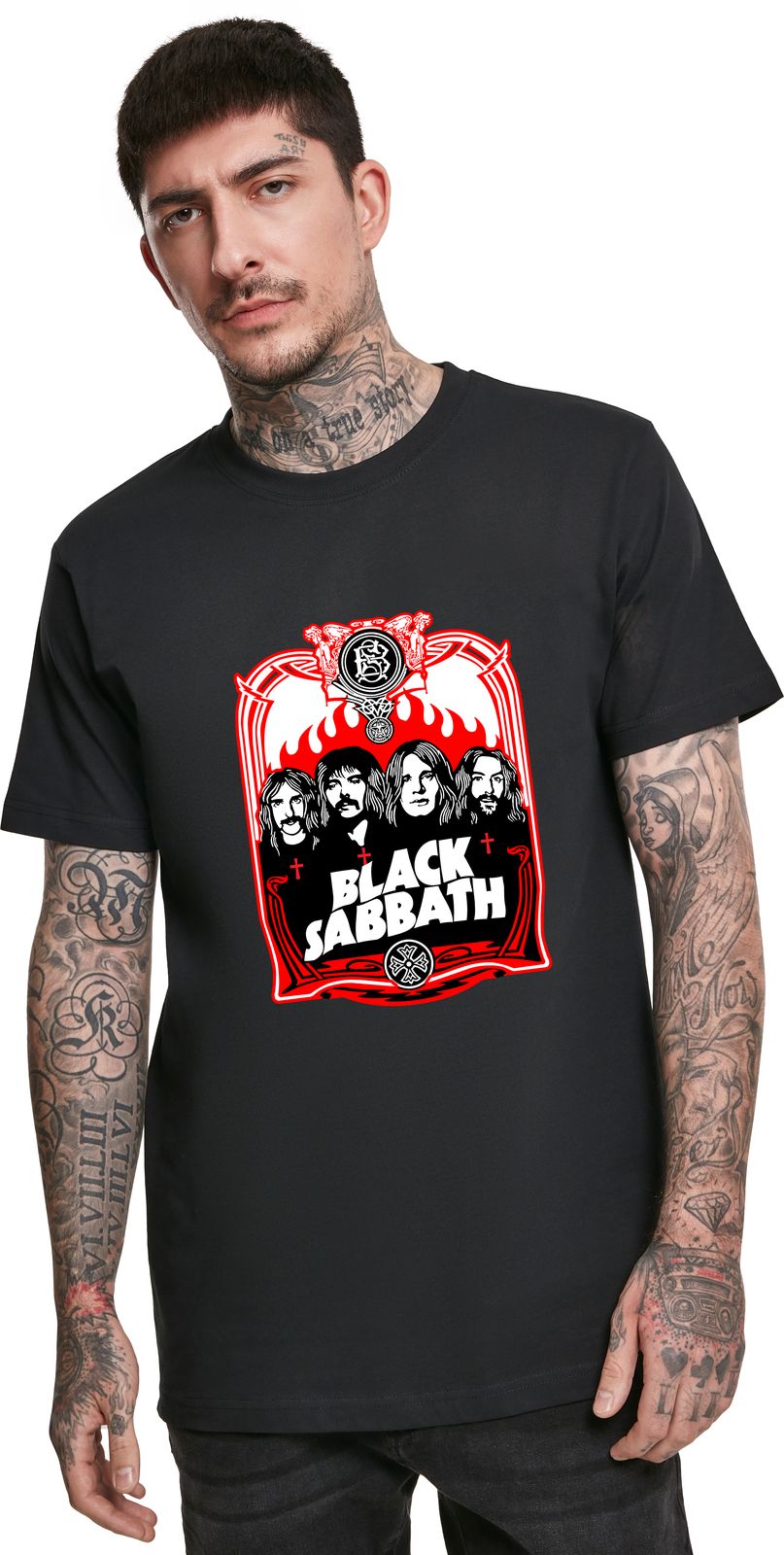 T-Shirt Black Sabbath Art Design1 Rock Avenue ανδρικά Basic T-Shirts Simple Wear Μπλουζάκια κοντομάνικα