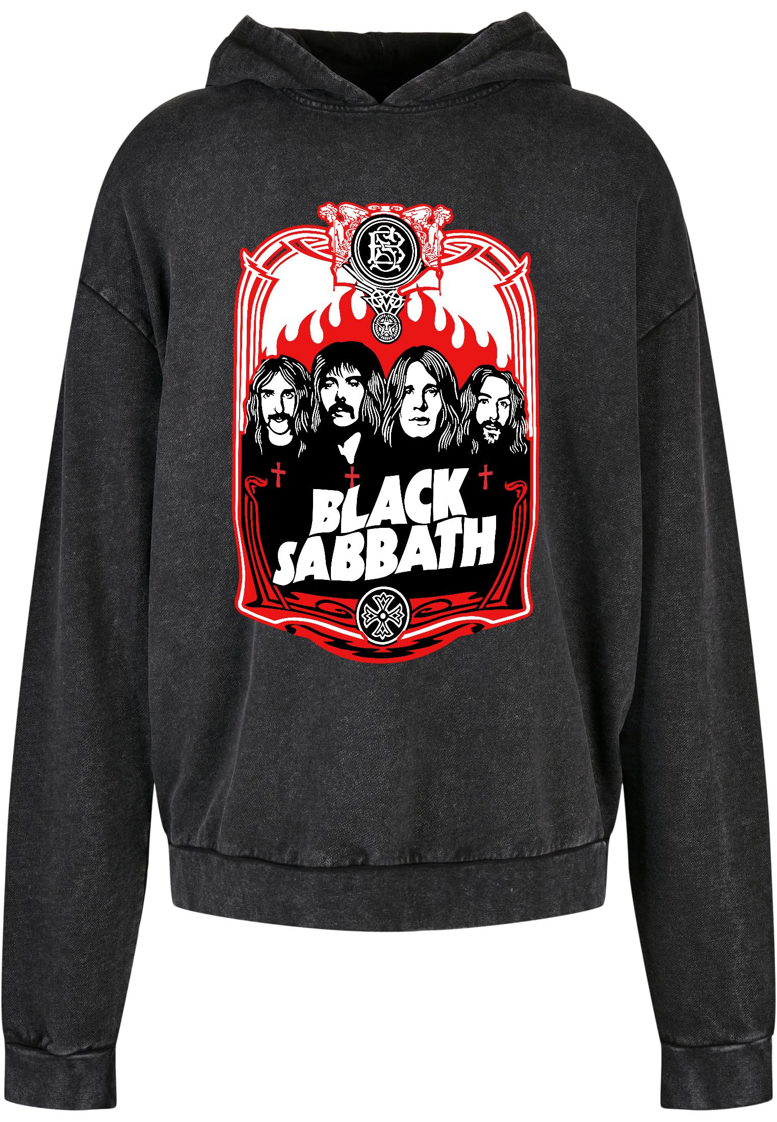 Oversized Premium Hoodie Black Sabbath Art Design1 Rock Avenue Black