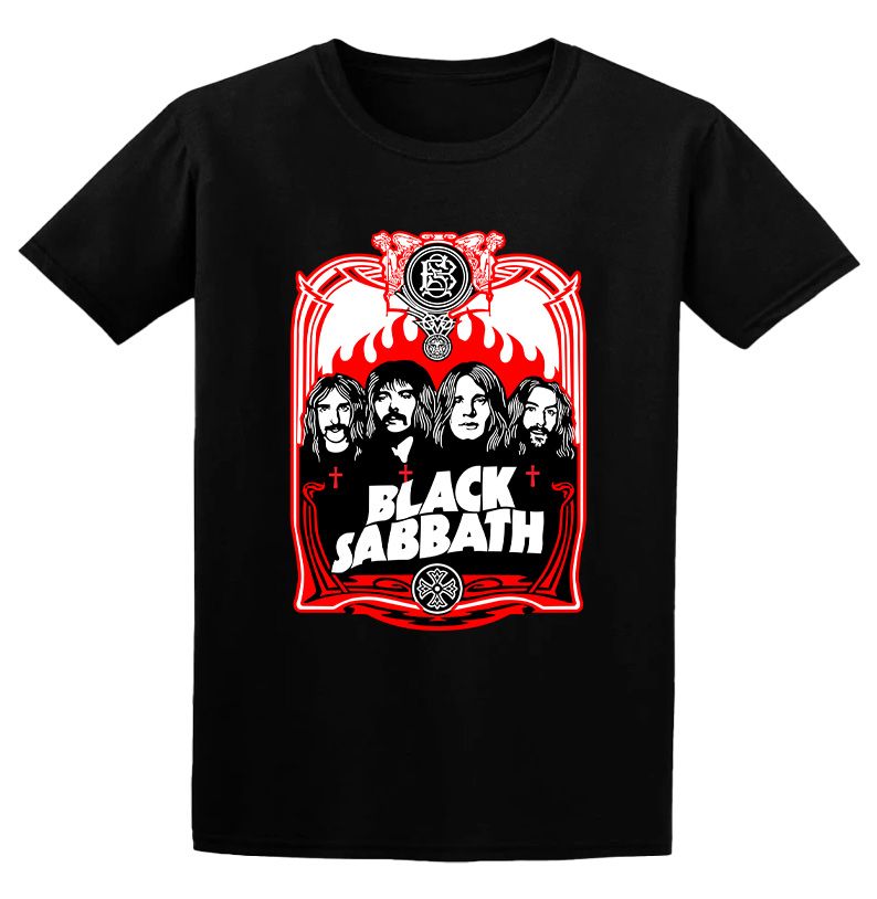 Παιδικό T-shirt Black Sabbath Art Design1 Rock Avenue Black
