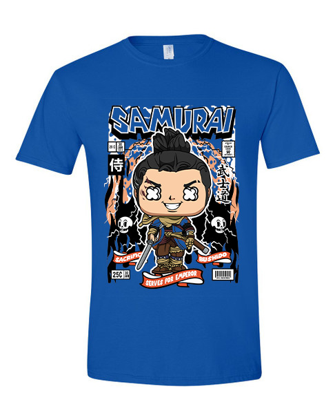 T-Shirt Samurai Pop Culture Royal