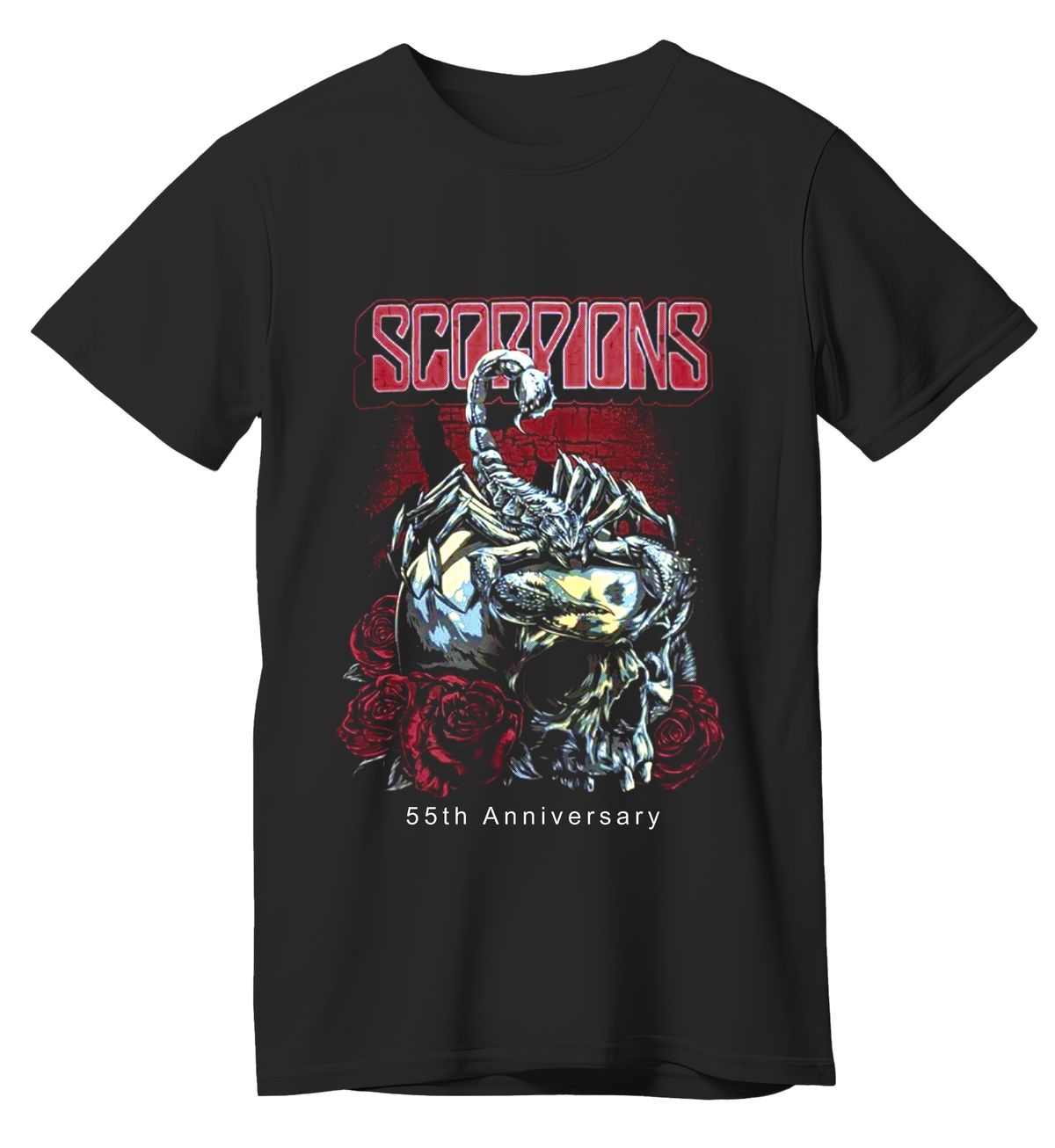 T-Shirt Scorpions 2 Rock Avenue Black